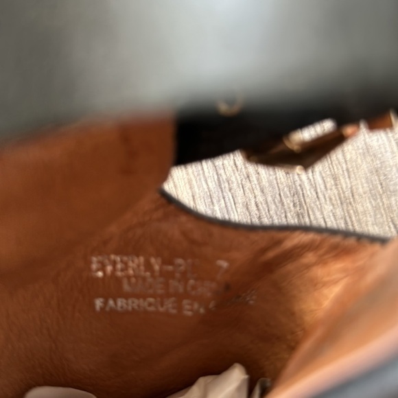 Jeffrey Campbell Everly black leather cut out buckle booties with back zipper - Picture 9 of 12